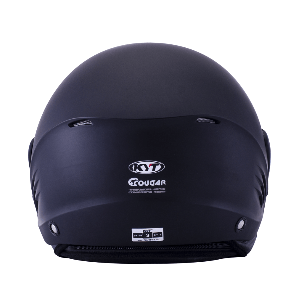 12672円 【着後レビューで KYT Cougar Helmet 2017モデル ヘルメット ブラック XL 61～62cm